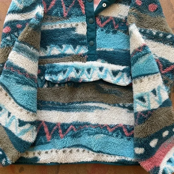 🌈 BILLABONG A Division Switchback Fleece EUC! - Picture 3 of 5
